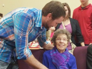 70'th wedding anniversary, J.Q. and Carolyn Hunter