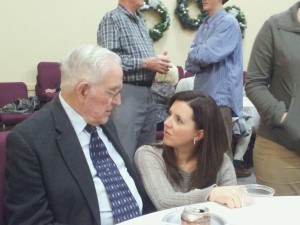 70'th wedding anniversary, J.Q. and Carolyn Hunter