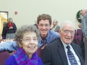 70'th wedding anniversary, J.Q. and Carolyn Hunter