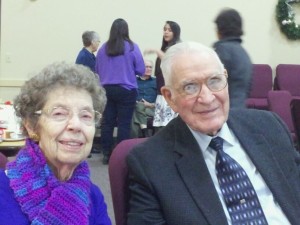 70'th wedding anniversary, J.Q. and Carolyn Hunter