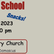Hey Kids!  You are invited to Vacation Bible School